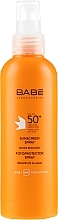 Fragrances, Perfumes, Cosmetics Sunscreen Spray SPF 50+ - Babe Laboratorios Sunscreen Spray SPF 50+