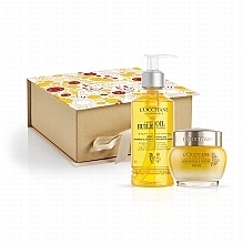 Fragrances, Perfumes, Cosmetics Set - L'occitane Immortelle Divine (f/oil/200ml + cr/50ml)