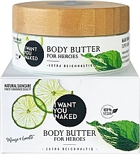 Fragrances, Perfumes, Cosmetics Mint & Lime Body Oil - I Want You Naked For Heroes Body Butter