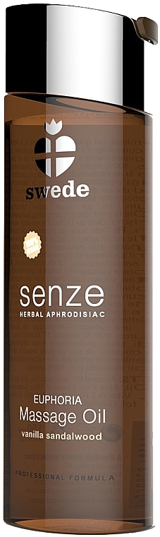 Vanilla Sandalwood Massage Oil - Swede Senze Euphoria Massage Oil Vanilla Sandalwood — photo N1