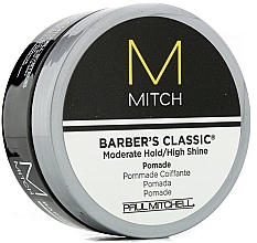 Light Hold Shine Hair Pomade - Paul Mitchell Mitch Barber's Classic — photo N2