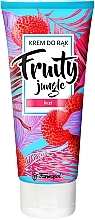 Fragrances, Perfumes, Cosmetics Hand Cream "Lychee" - Farmapol Fruity Jungle Hand Cream