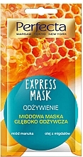 Fragrances, Perfumes, Cosmetics Facial Mask "Nourishing" - Perfecta Express Mask
