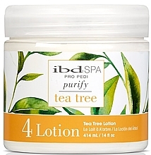 Fragrances, Perfumes, Cosmetics Massage Lotion for Legs with Tea Tree Extract - IBD Tea Tree Purify Pedi Spa Massage Lotion
