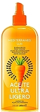 Fragrances, Perfumes, Cosmetics Protective Dry Oil - Mediterraneo Sun Carrot Suntan Dry Oil