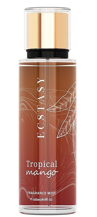 Perfumed Body Spray - Ecstasy Tropical Mango Body Mist — photo N1