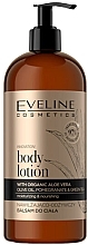 Fragrances, Perfumes, Cosmetics Nourishing Body Lotion - Eveline Cosmetics Organic Gold Moisturizing Body Lotion