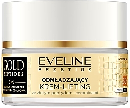 Rejuvenating Lifting Cream 60+ - Eveline Cosmetics Gold Peptides — photo N1