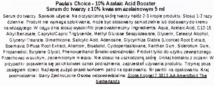 Azelaic Acid Serum 10% - Azelaic Acid Serum 10% — photo N3