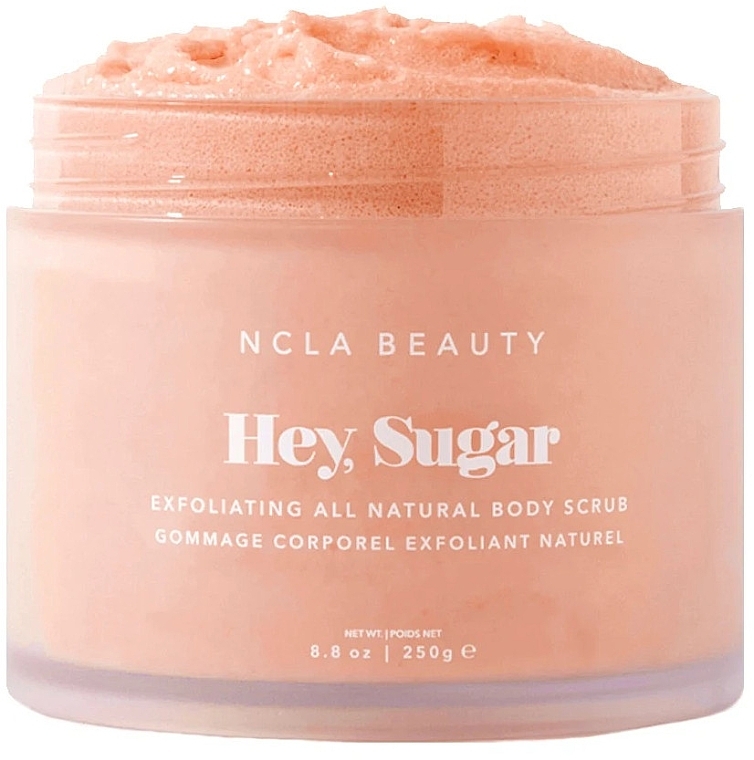 Peach Body Scrub - NCLA Beauty Hey, Sugar Peach Body Scrub — photo N2