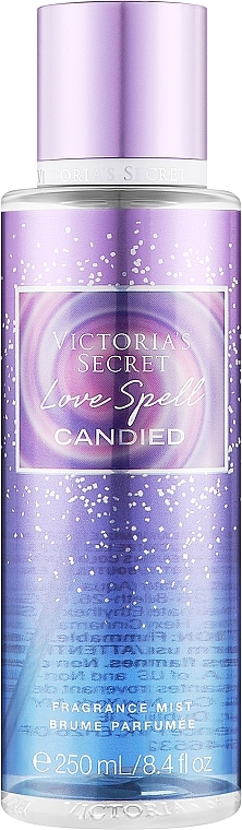 Perfumed Body Mist - Victoria's Secret Love Spell Candied Fragrance Mist — photo N1