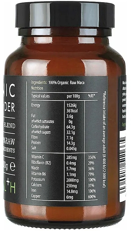 Maca Powder Dietary Supplement - Kiki Health Organic Maca Powder — photo N3