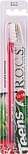 Fragrances, Perfumes, Cosmetics Soft Toothbrush, red - R.O.C.S. Teens