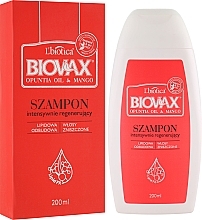 Fragrances, Perfumes, Cosmetics Opuntia & Mango Shampoo - Biovax Hair Shampoo