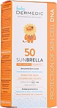 Fragrances, Perfumes, Cosmetics Sun Protection Cream for Kids - Dermedic Sunbrella Baby Sun Protection Cream SPF 50+