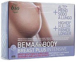 Fragrances, Perfumes, Cosmetics Breast Volumizing Set "Bust Plus Intensive" - Bema Cosmetici BemaBioBody (treat/160g + cr/50ml + serum/20ml)