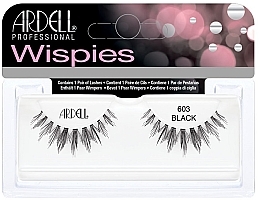 False Lashes - Ardell Wispies Lashes Black 603 — photo N1