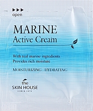 GIFT! Moisturising Ceramide Cream - The Skin House Marine Active Cream (sample) — photo N1