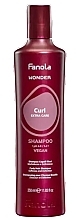 Fragrances, Perfumes, Cosmetics Shampoo - Fanola Wonder Curl Extra Care Shampoo