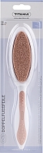 Fragrances, Perfumes, Cosmetics Double-Sided Foot File, beige - Titania