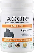 Alginate Mask "Black Detox" - Agor Algae Mask — photo N6