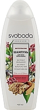 Fragrances, Perfumes, Cosmetics Ginseng, Green Tea & Vitamin B5 Shampoo for All Hair Types - Svoboda