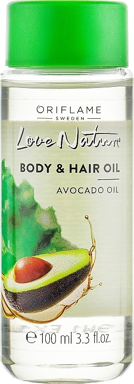 Body & Hair Oil "Avocado" - Oriflame Body & Hair Avocado Oil — photo N1