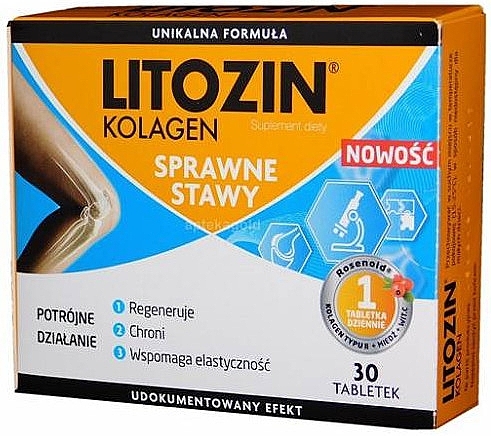 Joint Health Dietary Supplement - Orkla Litozin Kolagen — photo N3