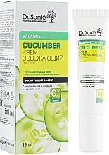 Fragrances, Perfumes, Cosmetics Refreshing Eye Cream - Dr. Sante Cucumber Balance Control