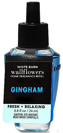 Bath and Body Works Gingham Fresh + Relaxing Enhanced Fragrance - Reed Diffuser Refill — photo N1