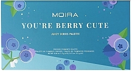 Eyeshadow Palette - Moira You're Berry Cute Pressed Pigments Palette — photo N2