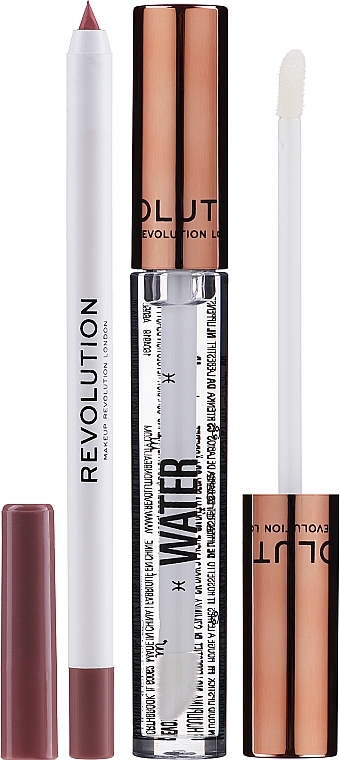 Lip Kit - Makeup Revolution Fantasy Lip Kit (ip/gloss/3ml + lip/liner/1g)  — photo N4