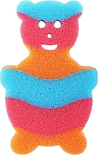 Fragrances, Perfumes, Cosmetics Bear Kids Bath Sponge, multi-colored 7 - LULA