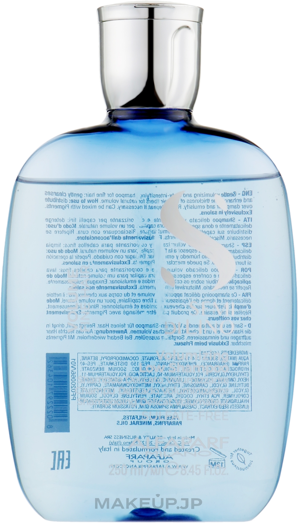 Thin Hair Shampoo - Alfaparf Semi Di Lino Volume Volumizing Low Shampoo — photo 250 ml