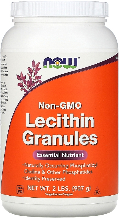 Dietary Supplement "Lecithin Granules" - Now Foods Lecithin Granules — photo N1