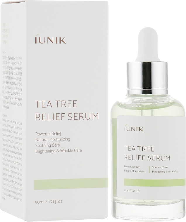 Soothing Tea Tree Serum - iUNIK Tea Tree Relief Serum — photo N2