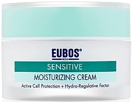 Fragrances, Perfumes, Cosmetics Face Cream - Eubos Med Sensitive Moisturizing Cream