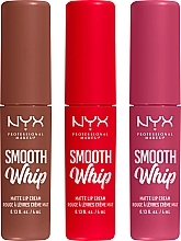NYX Professional Makeup Matte Lip Trio (lip/stick/3x4ml) - Bundle — photo N2