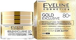 Fragrances, Perfumes, Cosmetics Restoring Cream Serum Day and Night 80+ - Eveline Cosmetics Gold Exclusive 80+