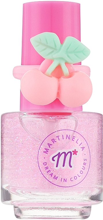 Nail Polish + Ring, pink - Martinelia Yummy Smalti With Ring — photo N1