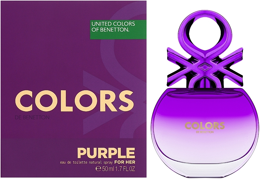 Benetton Colors Purple - Eau de Toilette — photo N2