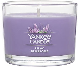 Scented Candle in Glass 'Lilac Flowers' - Yankee Candle Lilac Blossoms (mini size) — photo N1