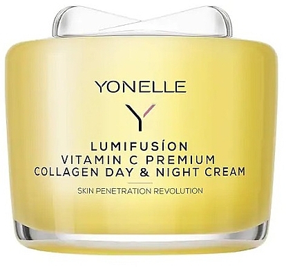 Collagen Day & Night Cream with Vitamin C - Yonelle Lumifusion Vitamin C Premium Collagen Day & Night Cream — photo N1