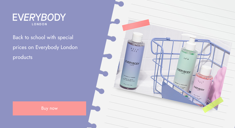 15% off all Everybody London products. Prices on the site already include a discount.