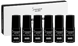 Fragrances, Perfumes, Cosmetics Gel Polish Set, 6 products - Sincero Salon Totally Nude