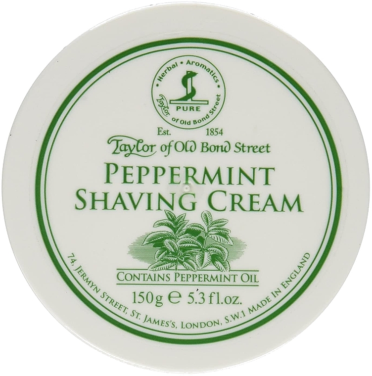 Shaving Cream "Mint" - Taylor of Old Bond Street Shaving Cream — photo N6