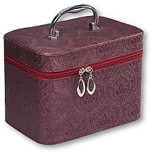 Fragrances, Perfumes, Cosmetics Floral L Makeup Bag, 97270, burgundy - Top Choice