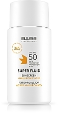 Fragrances, Perfumes, Cosmetics Super Fluid Sunscreen SPF 50 - Babe Laboratorios