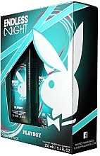 Fragrances, Perfumes, Cosmetics Playboy Endless Night - Set (sh/gel/250ml + deo/spray/75ml) 