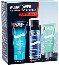 Fragrances, Perfumes, Cosmetics Set - Biotherm Homme Aquafitness (Sham/50ml + shave/foam/50 ml + face/gel/20 ml)